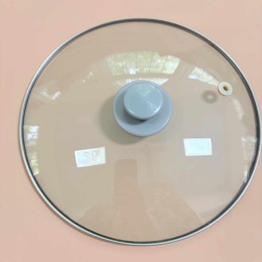 Hamilton Beach 3-in-1 Slow Cooker Replacement Lid OEM Glass Gray Knob Part 33133